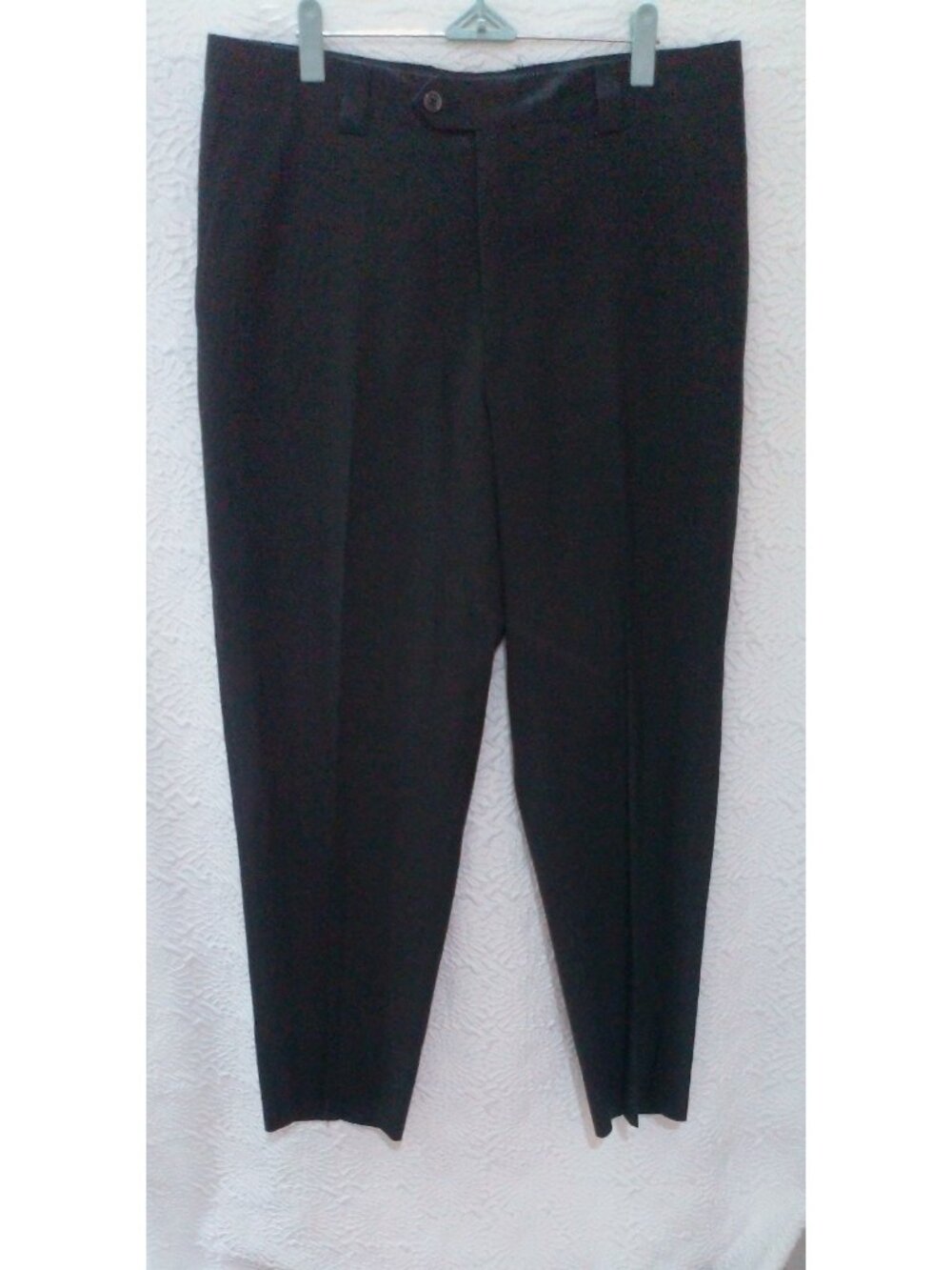 Avant For Men Sartore Virgin Wool Dress Pants 38x30 Italy Charcoal Stretch